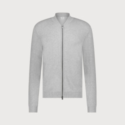 Blue Industry Melange zipper pullover |