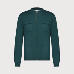 Blue Industry Gebreid rits vest |