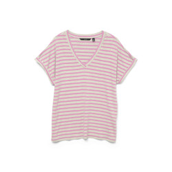 Vero Moda Vmholly ss v-neck top jrs
