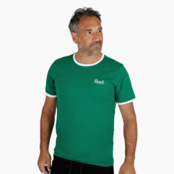 Q1905 T-shirt kapitein hard/wit
