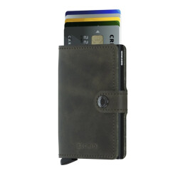 Secrid Mv miniwallet vintage olive black