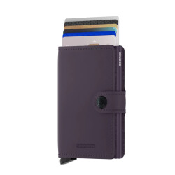 Secrid Mm miniwallet matte dark purple