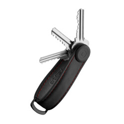 Orbitkey 2.0 crazy horse obsidian black red