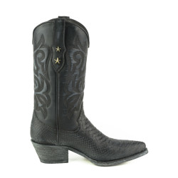 Mayura Boots Dames westernlaarzen alabama 2524-negro lavado