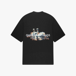 Quotrell Swan tee white