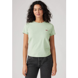 Levi's perfect tee silt green cotton 39185 0362