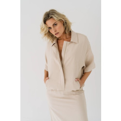 Maicazz Merlijn top sp25.60.322 light sand