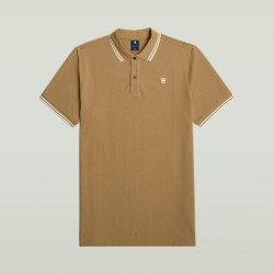 G-Star dunda slim stripe polo d17127-5864 b444 safari