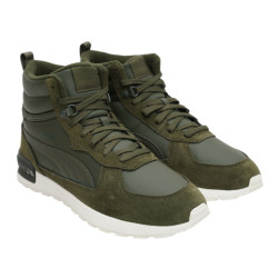 Puma Heren gravition leren mid laarzen