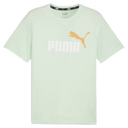 Puma Heren essentials+ logo tweekleurig t-shirt