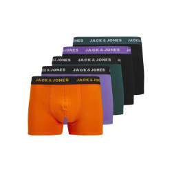 Jack & Jones Heren boxershorts trunks jacben 5-pack multicolor