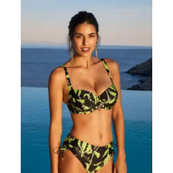 Lise Charmel Corbeille 3 delig + regelbare slip bikini fleur de nuit