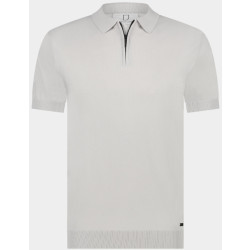 Born with Appetite Polo korte mouw dan knitted polo 25108da31/920 mist
