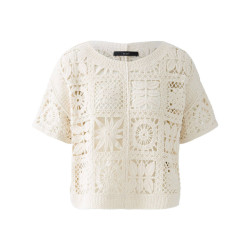 Oui Pullover korte mouw 0092978