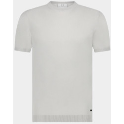 Born with Appetite T-shirt korte mouw wake knitted t-shirt 25108wa35/920 mist
