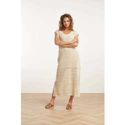 Smashed Lemon 25214 crochet midi jurk |