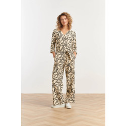 Smashed Lemon 25241 jumpsuit met e bloemenprinttravel kwaliteit |