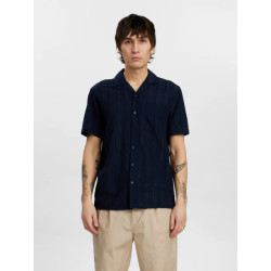 Anerkjendt Akeon emb s/s shirt sky captain 3059