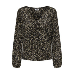 Jacqueline de Yong Jdy julia ls v-neck top dessin