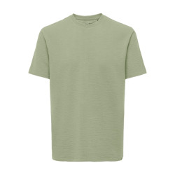 Only & Sons Onskian reg seersucker ss tee olijf