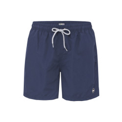 Happy Shorts Heren zwemshort effen donker