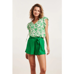 Smashed Lemon 24319 zomerse levendige bloemen top |
