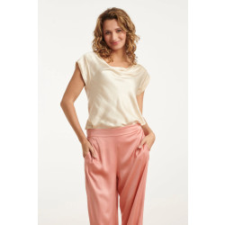 Smashed Lemon 25212 waterfall satijn top |