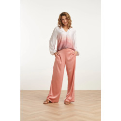 Smashed Lemon 25211 wijd satijnen broek |