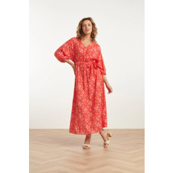 Smashed Lemon 25185 baby bloemenprint maxi jurk |