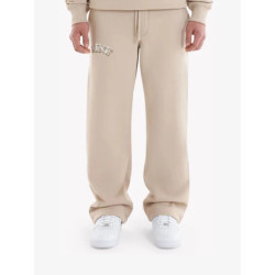 Saint Blanc Top stitch loose jogger feather grey