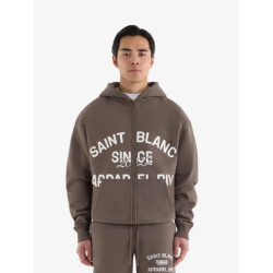 Saint Blanc Apparel zipper major brown