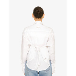 LA Sisters Dames blouse tie back