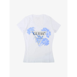 Guess Dames t-shirt flower triangle