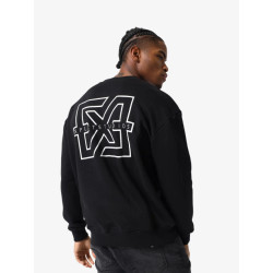 XPLCT Studios Heren sweater zoom crewneck zwart
