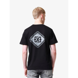 XPLCT Studios Heren t-shirt phantom zwart