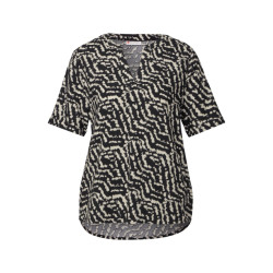 Street One a345627 ltd qr splitneck blouse