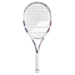 Babolat Boost drive strung tennisracket