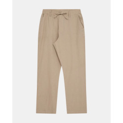 Anerkjendt 901938 akjan cot/linen ela pants 0536 feather grey