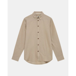 Anerkjendt 901935 akleifml/s cot/linen shirt 0536 feather grey