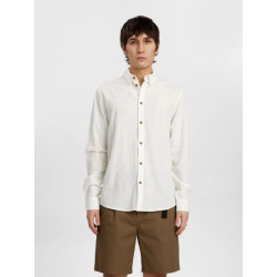 Anerkjendt 901935 akleif l/s cot/linen shirt 9503 tofu