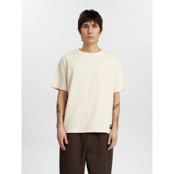 Anerkjendt 901979 akvillads corduroy s/s tee 9503 tofu