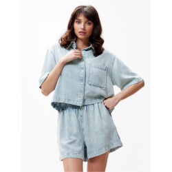 Catwalk Junkie Denim Blouse Catwalk Junkie