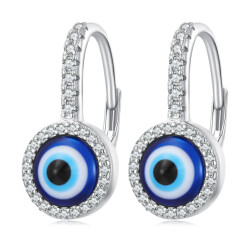 Mijn bedels Oorbellen met nazar oog