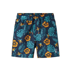 Name It Jongens zwemshorts nkmzaba bladeren/bloemenprint