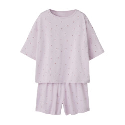 Name It Meisjes korte pyjama set shortama nkfnightset hartjes