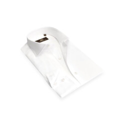 Circle of Gentlemen Adelbrand effen overhemd jacquard dessin 100% co