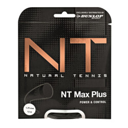Dunlop d tac nt max plus 1.25mm tennissnaar synthetisch -
