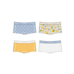 Pieces Pclogo lady 4 pack bc