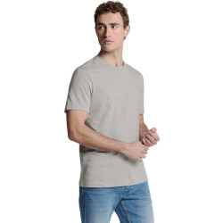 No Excess T-shirt crewneck melange cloud