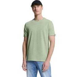 No Excess T-shirt crewneck stripes mint